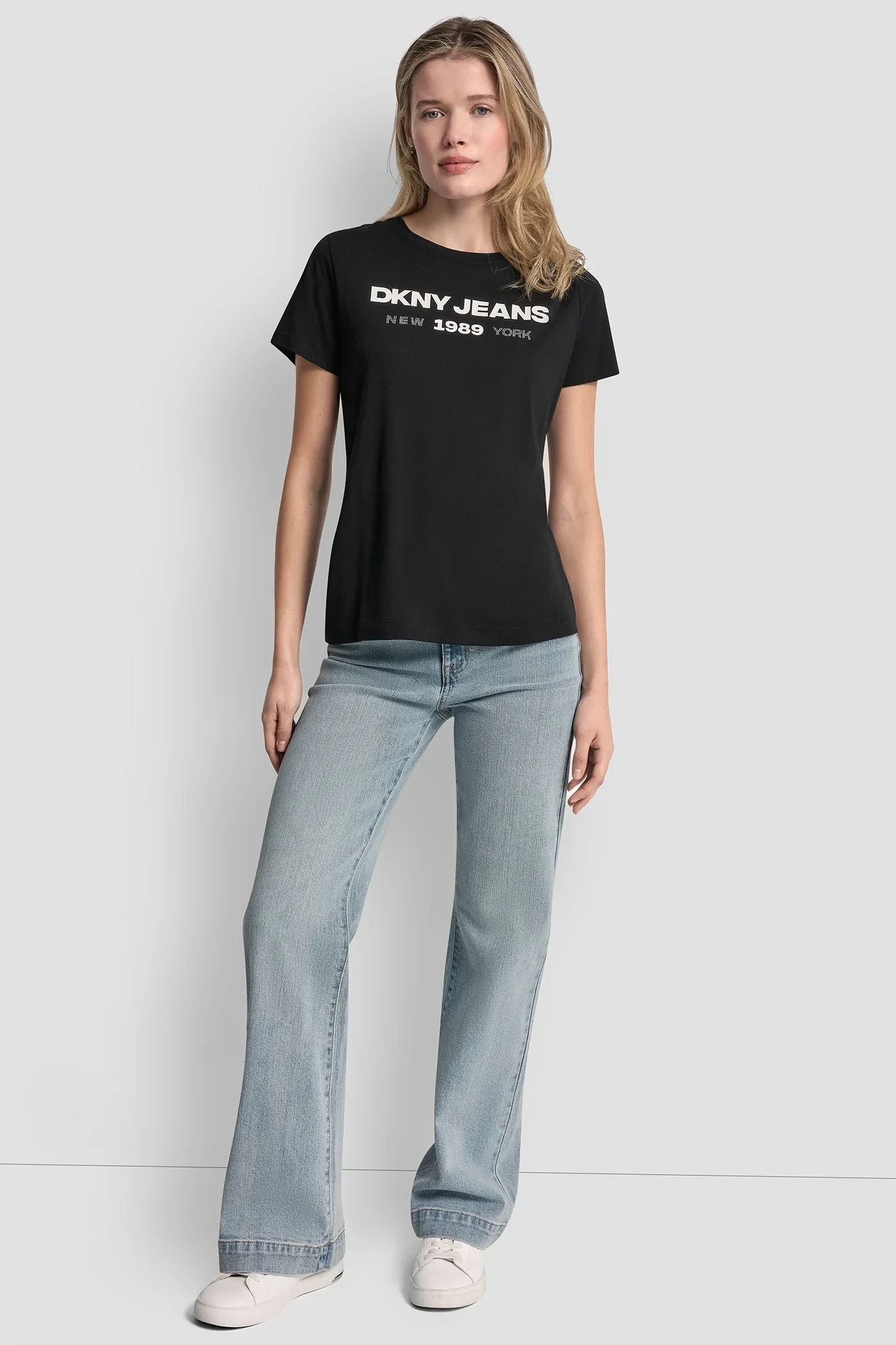 DKNY ΜΑΥΡΟ T-SHIRT